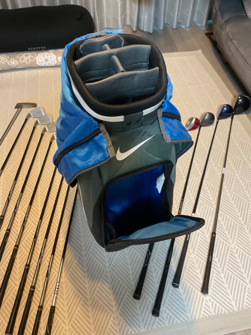 NIKE GOLF中心に組んだ男子用ゴルフクラブフルセット　13本　お買い得