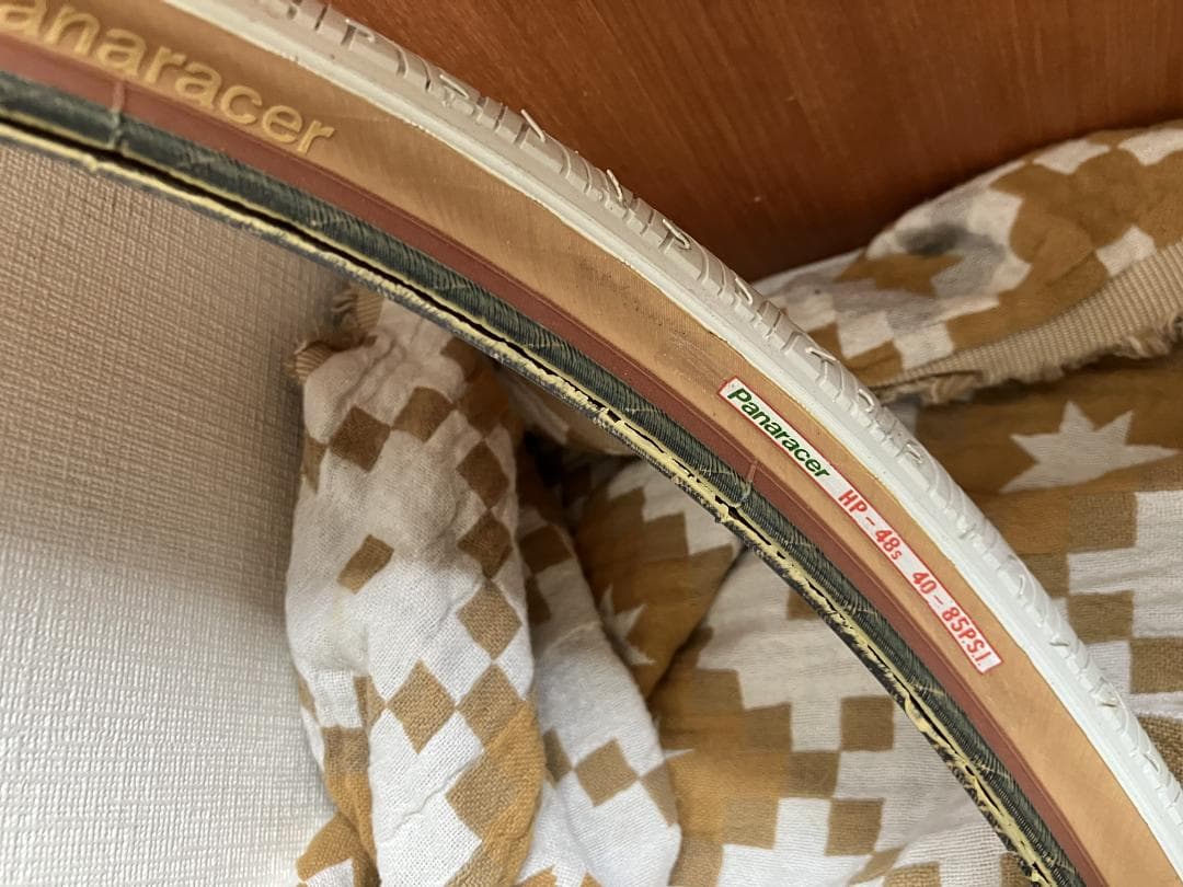 PANARACER HP-48 タイヤ インチ ホワイト/ブラウン OLDBMX
