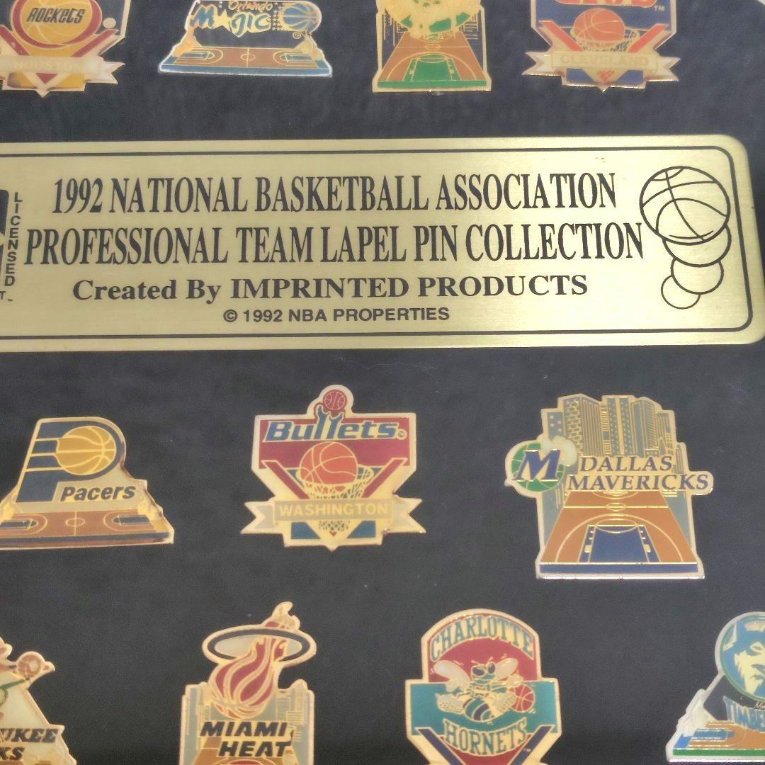 1992年NBA バスケットボールラペルピンコレクション ピンバッジ