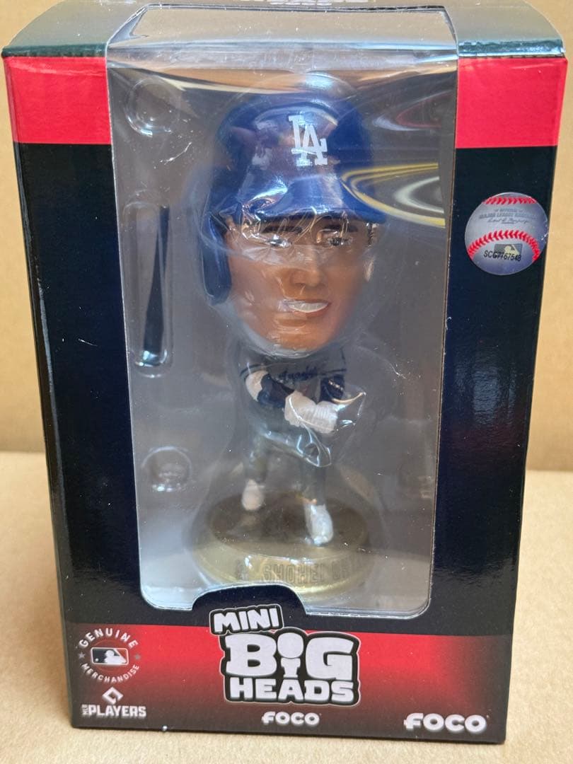 大谷翔平ドジャースFOCO MINI 3体セット