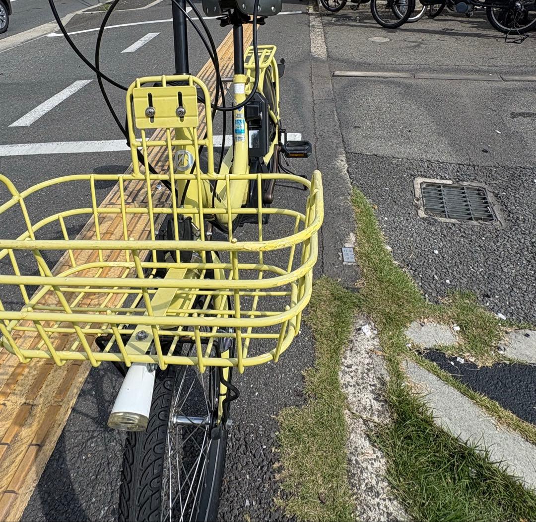 中古20インチブリヂストン電動アシスト自転車　8.7Ah 大阪