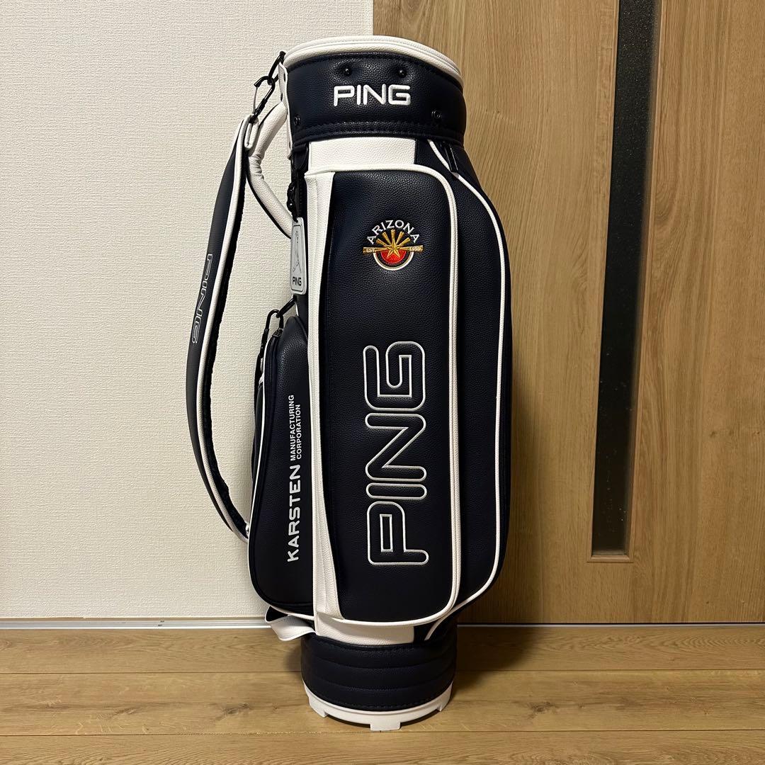 美品 PING キャディバッグ　アリゾナクラシック CB-N2307