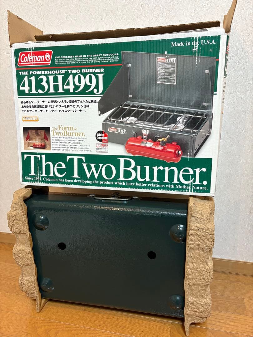 Coleman 413H 499j ツーバーナー新品未使用！