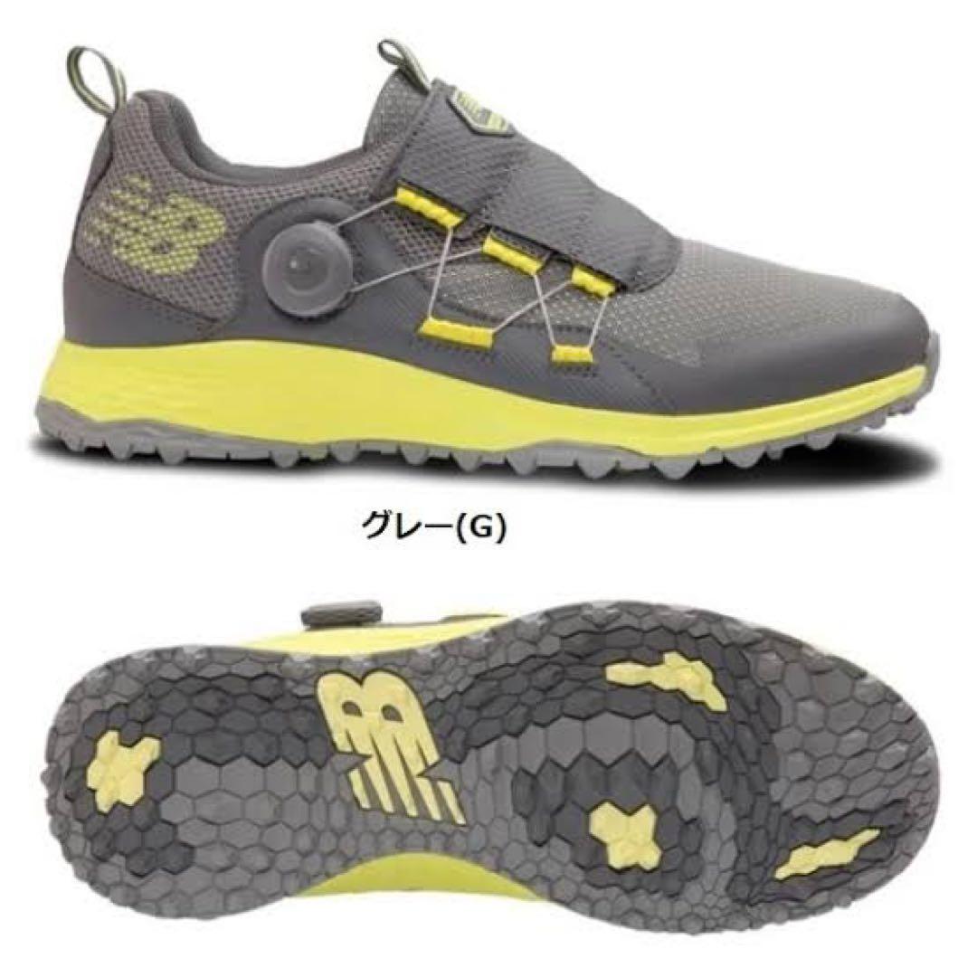 【新品】ニューバランス ／ゴルフシューズ／スパイクレス