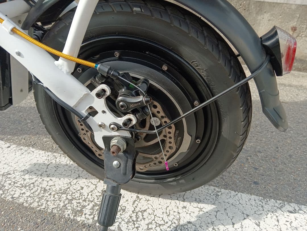 折りたたみ電動アシスト自転車 カスタム LEDリモコン付
