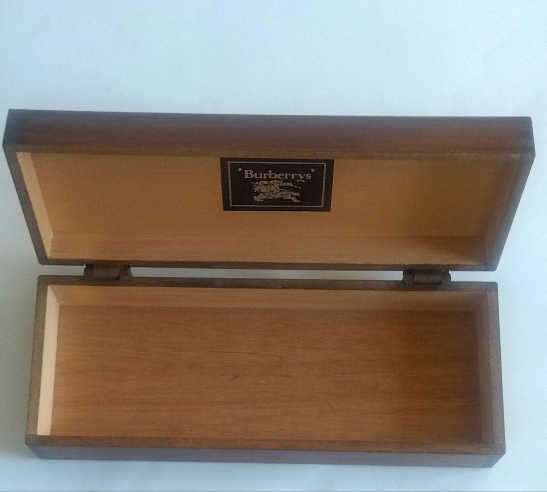 BURBERRY　woodbox　　VINTAGE