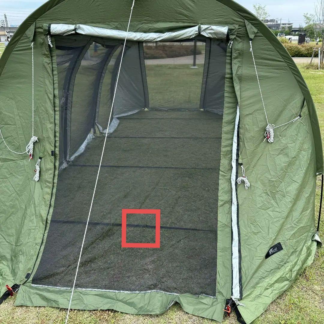 FIELDOOR トンネルテント 620　フィールドア　カマボコテント