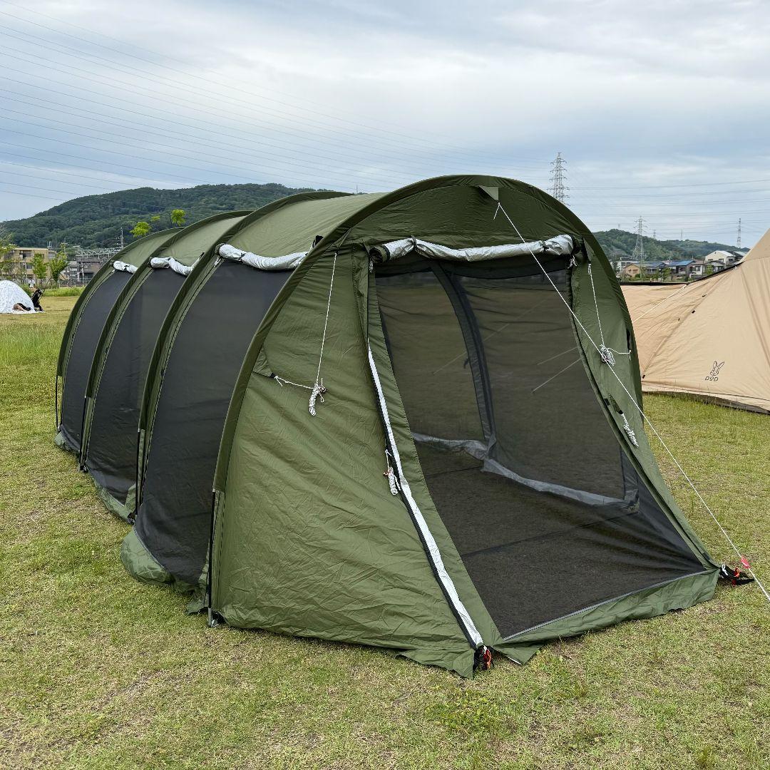 FIELDOOR トンネルテント 620　フィールドア　カマボコテント