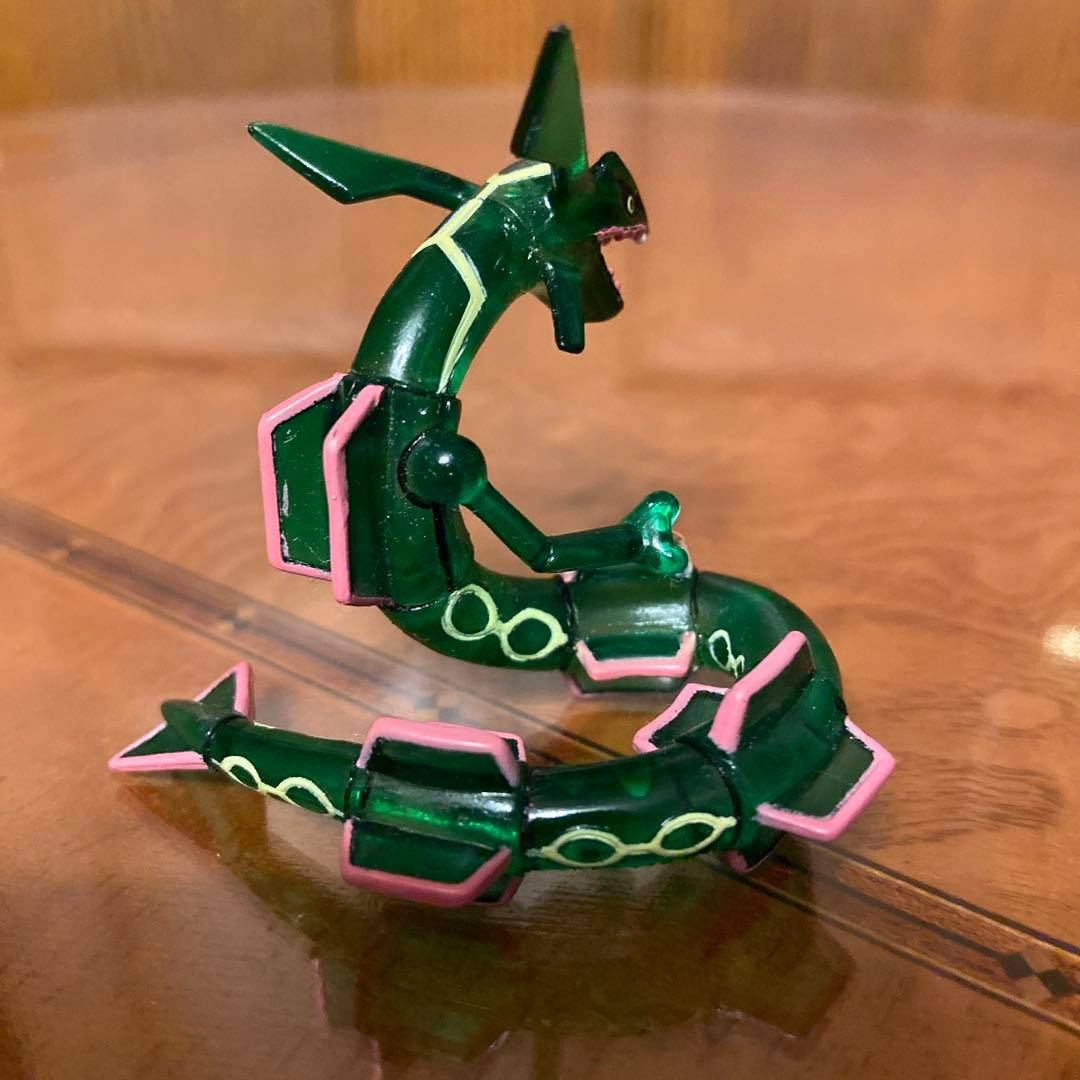 ポケモン　モンコレ　レックウザ　クリア　2004年　TOMY製　レア