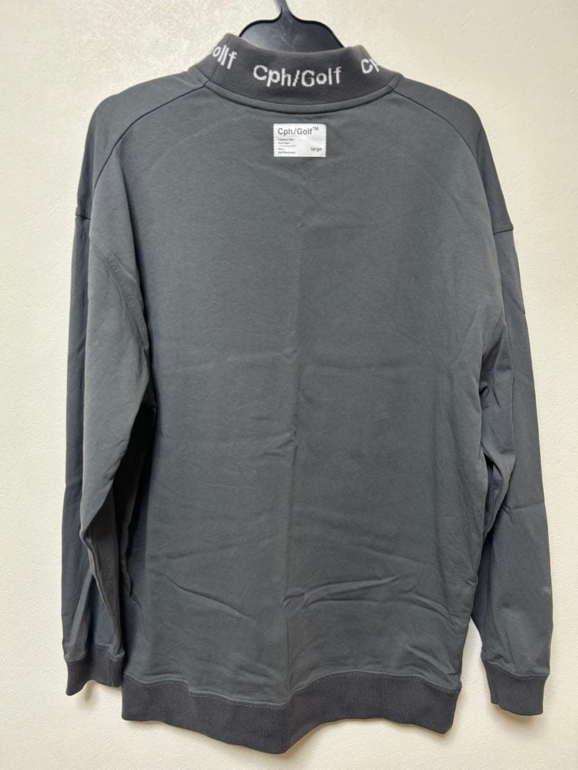 Cph/Golf グレー 長袖　モックネック　L
