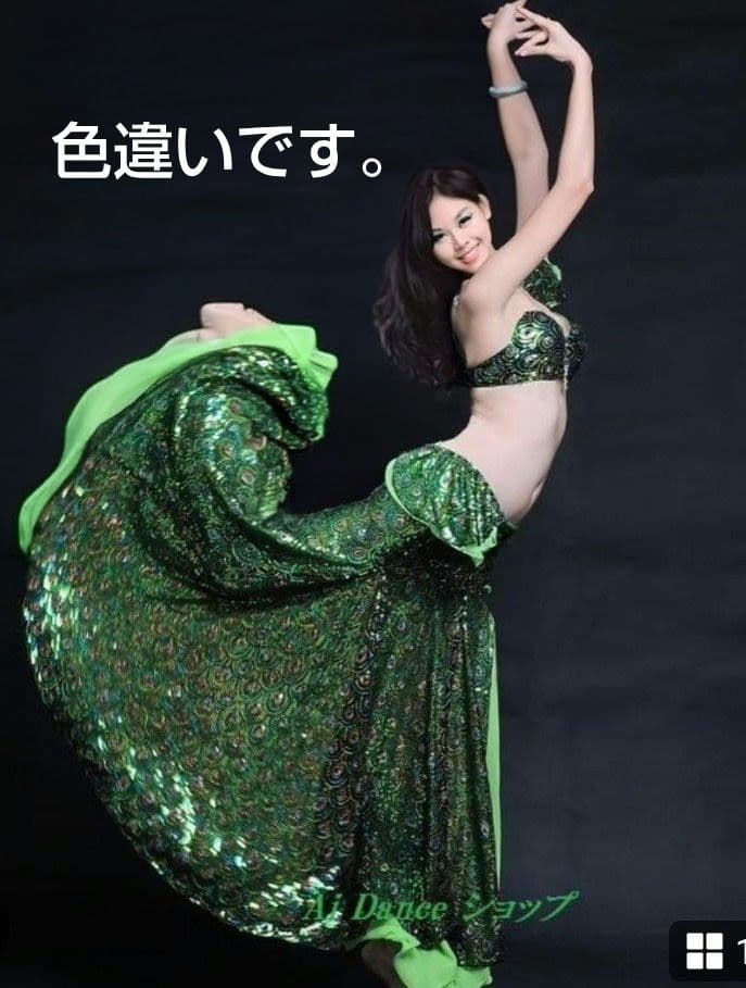 【値下げ依頼歓迎】ベリーダンス衣装　ブルー