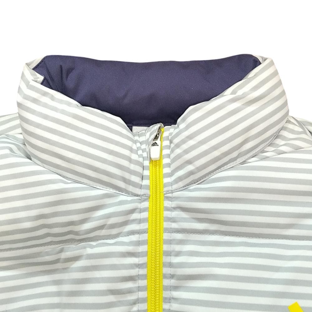 adidas Golf　ボーダー フルジップ ダウンジャケット　レベル3　XL