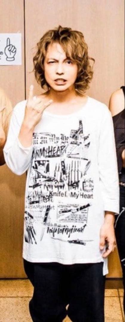 SWITCHBLADE Knife In My Heart Tシャツ hyde