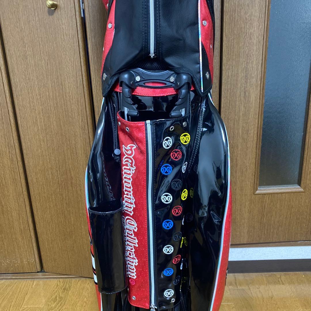 マイノリティコレクション・キャディバッグ 赤黒
