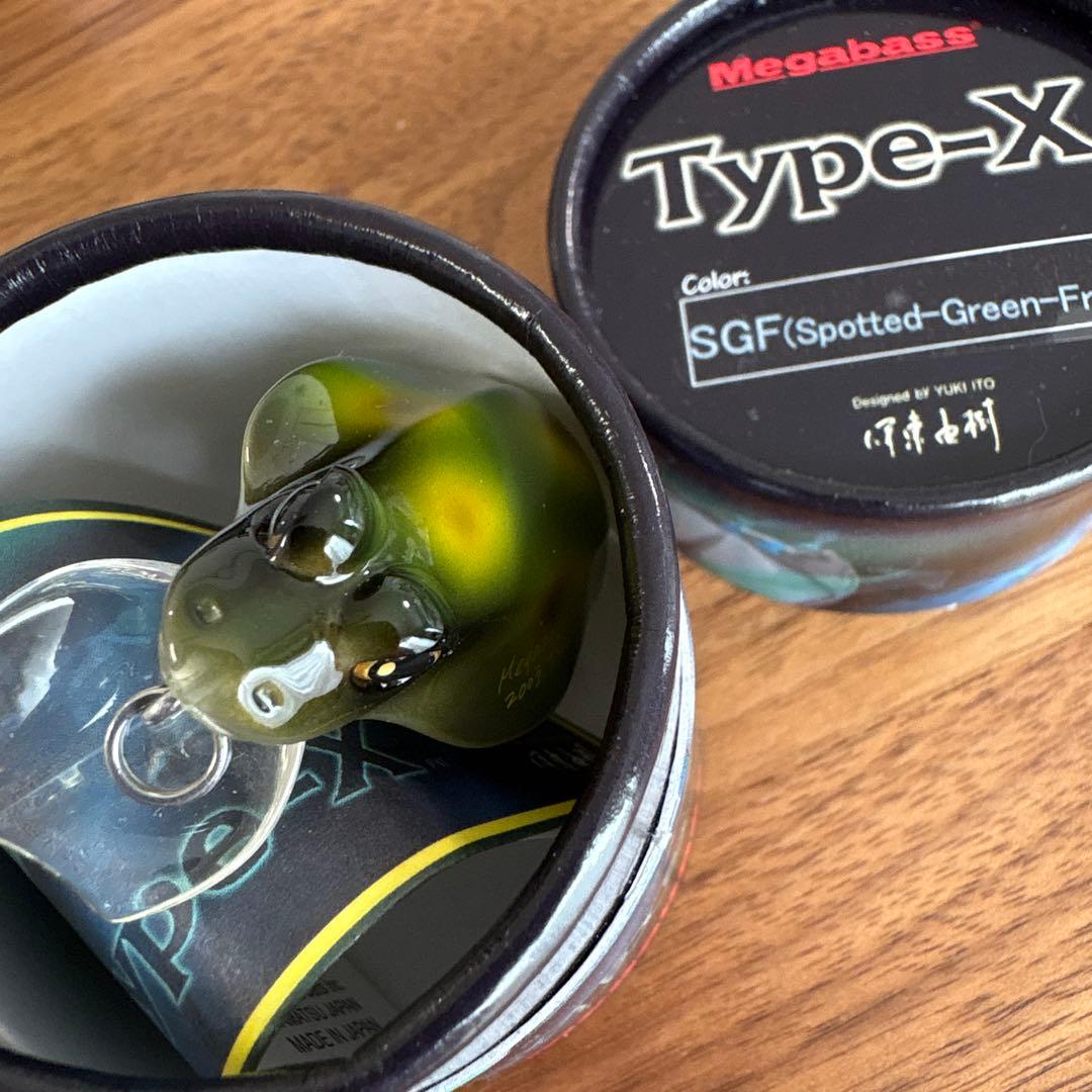 ☆激レア☆初期☆メガバス　タイプX　6個セット　ヴァイパーレッド