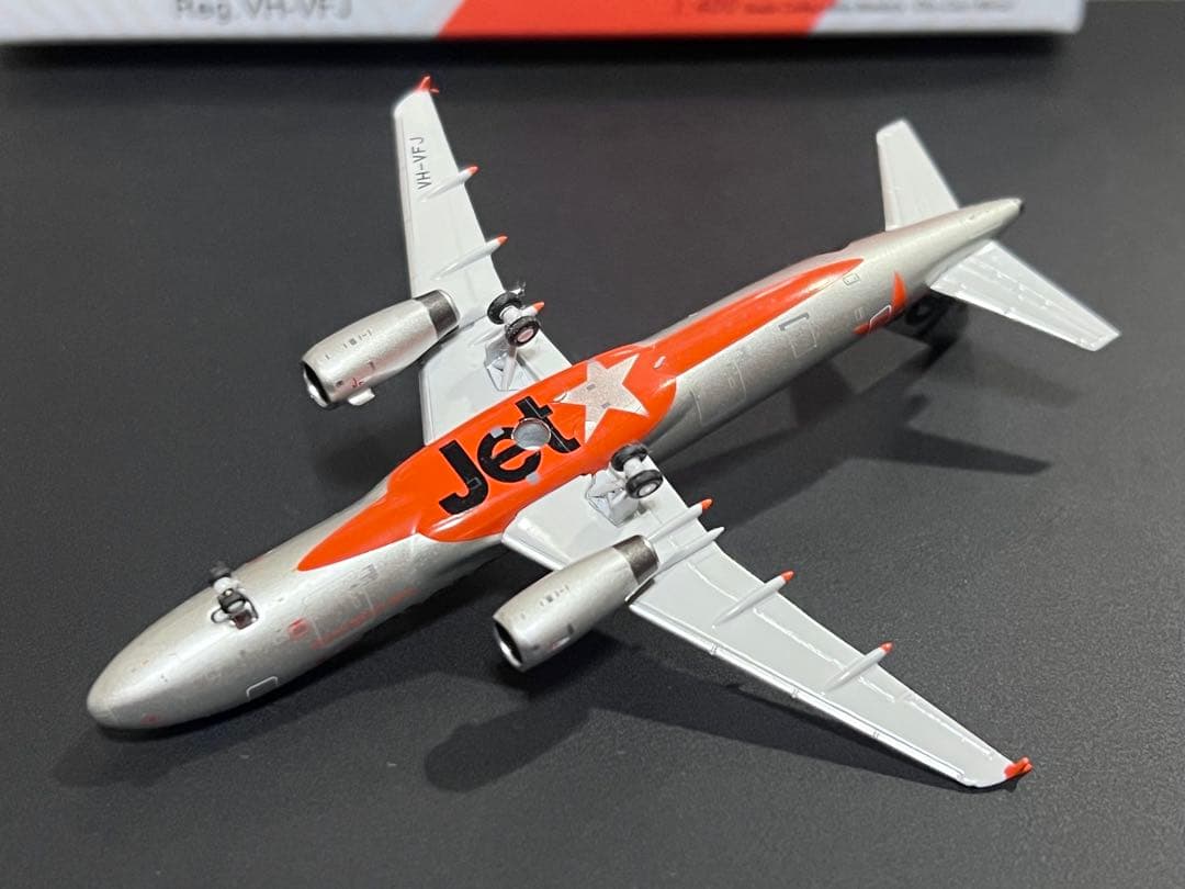 航空機・ヘリコプター NG models 1/400 Jetstar A320-200 VH-VFJ