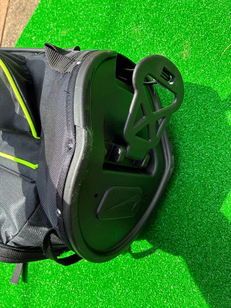 NIKE GOLF キャディバッグ ゴルフバッグ　ブラック/イエロー　国内非売品
