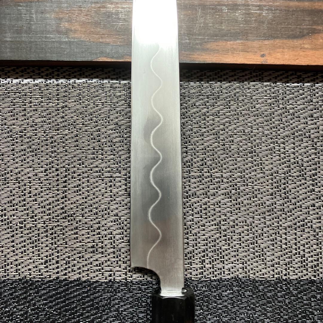本焼　フグ引き包丁　天然砥石で本刃付け済み❗️