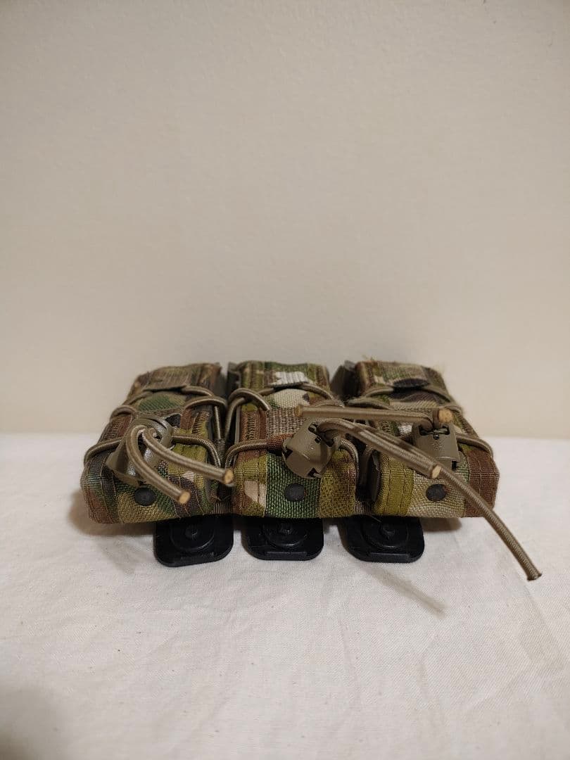ハイスピードギア 3連ハンドガンマガジンポーチ マルチカム