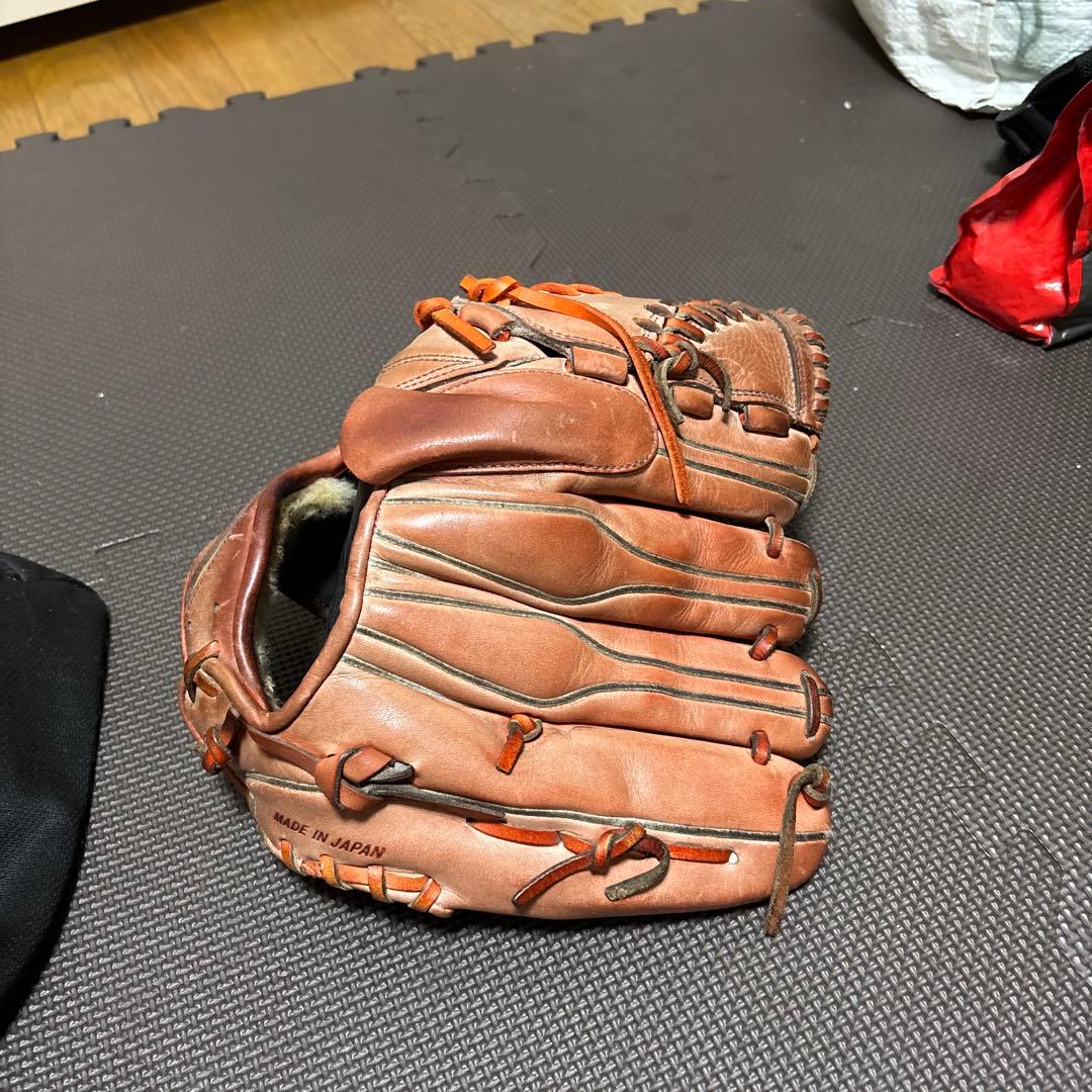 アシックス 左ピッチャー用グローブ