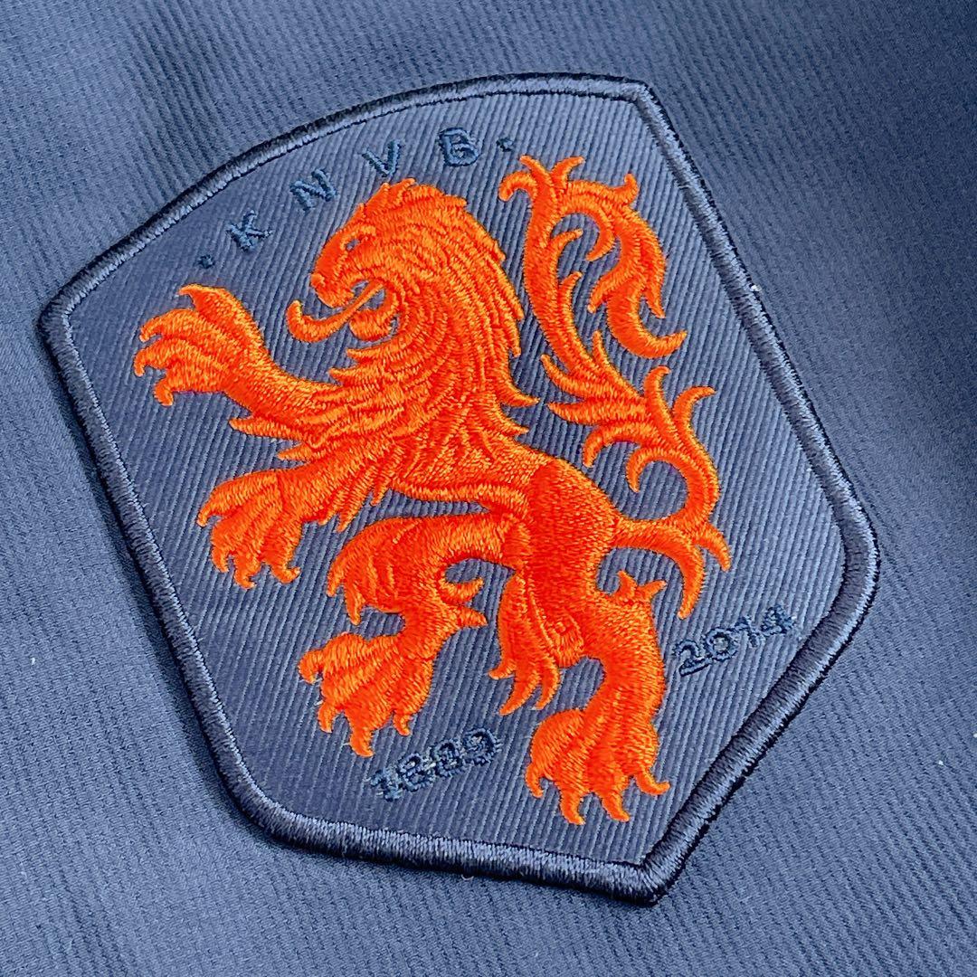 NIKE サッカー オランダ代表 2014 ナイロンパンツ ネイビー M