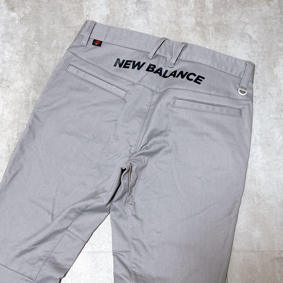 極美品【ニューバランス】ゴルフパンツ スラックス サイズ5 グレー 近年モデル