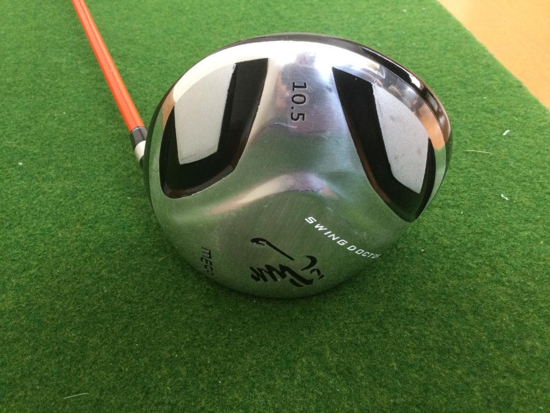 mega ドライバー　ロジャーキング７番　しなるシャフト ゴルフ練習クラブSET