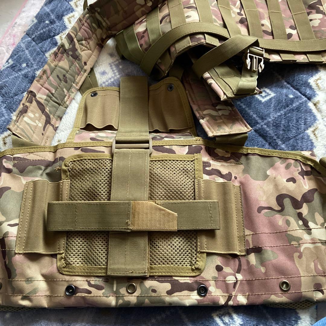 マルチカモフラージュ プレートキャリア