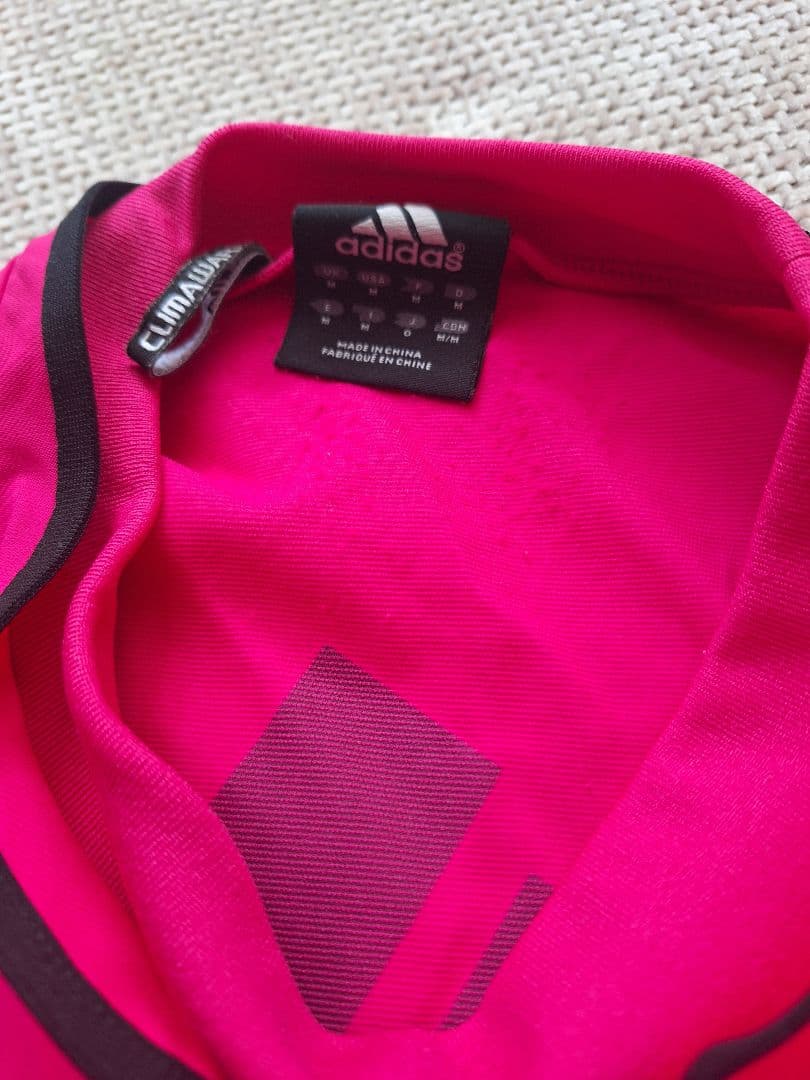 adidas F50 トレーニングウェア ピンク/黒 上下セット