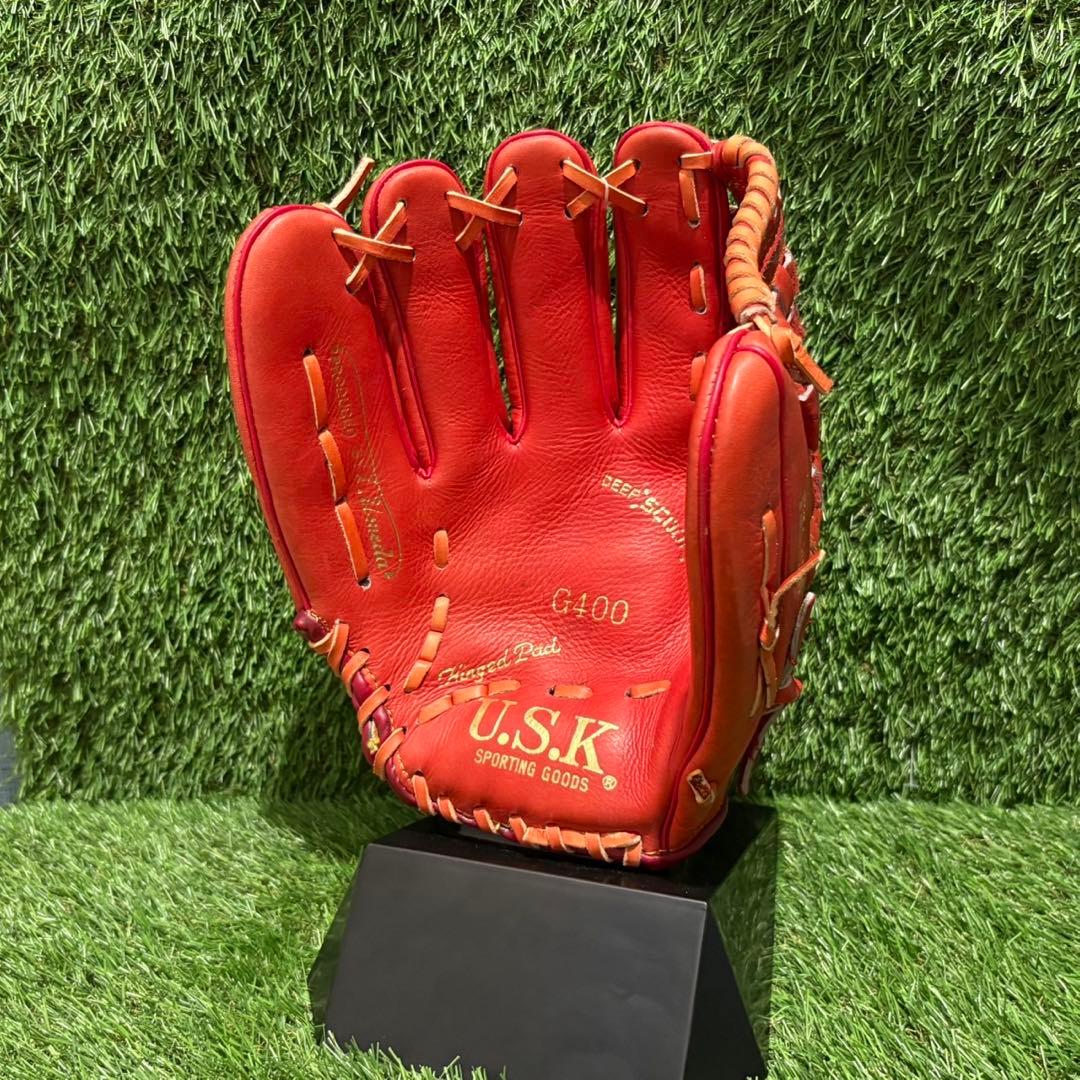 新品未使用　タグ付き　野球グラブ　グローブ　一般軟式大人用　投手用　uskウメダ