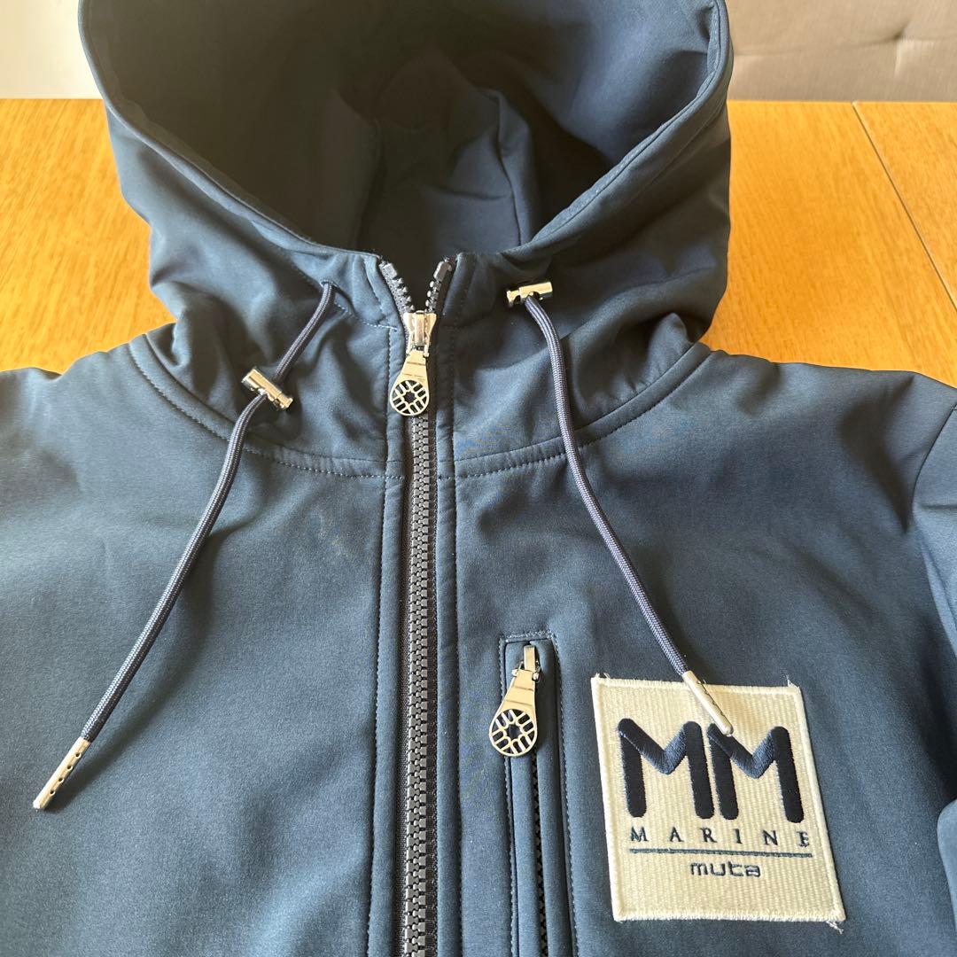 MUTA MARINE ネイビーフルジップパーカー