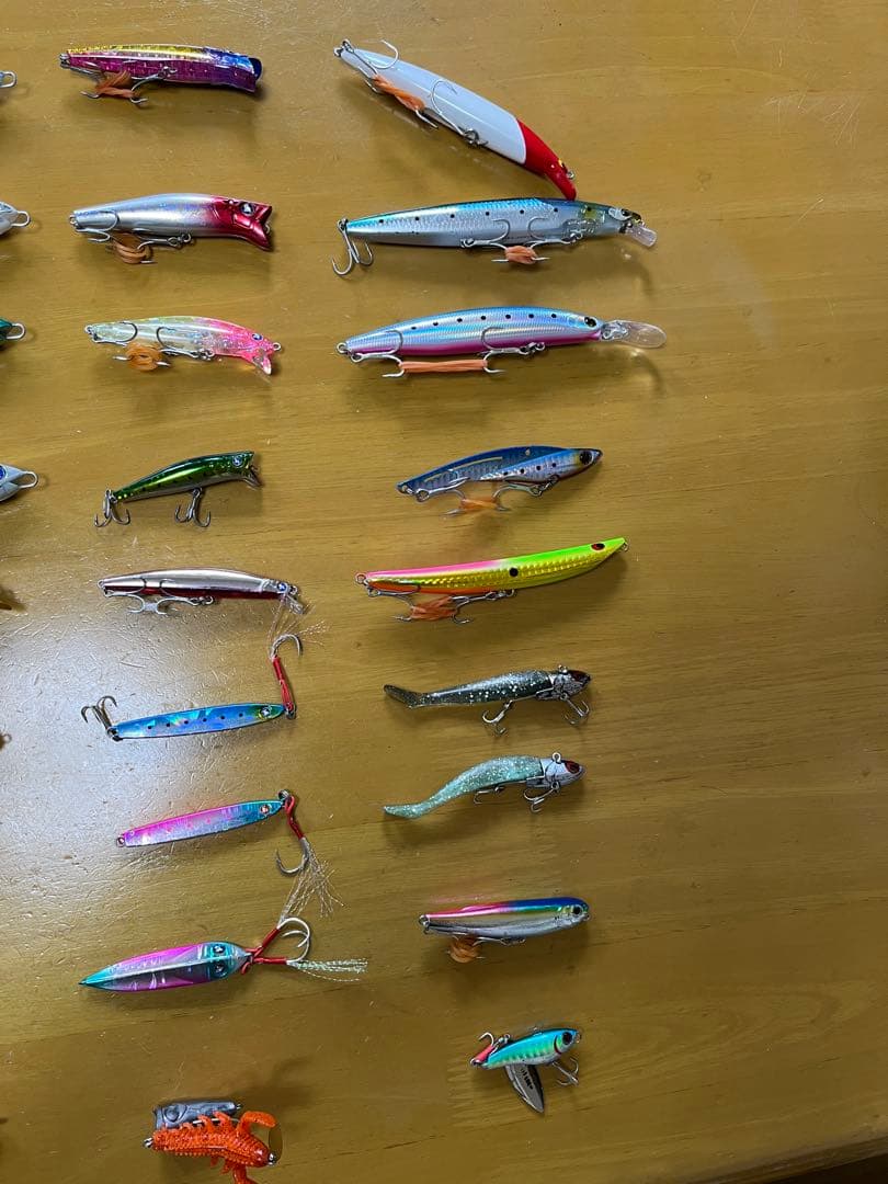 まとめ売り 引退品シーバスルアー エギング餌木 ブルーブルー多数 ＋α