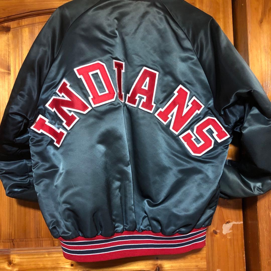希少品/MLBインディアンズ スタジアムジャケット