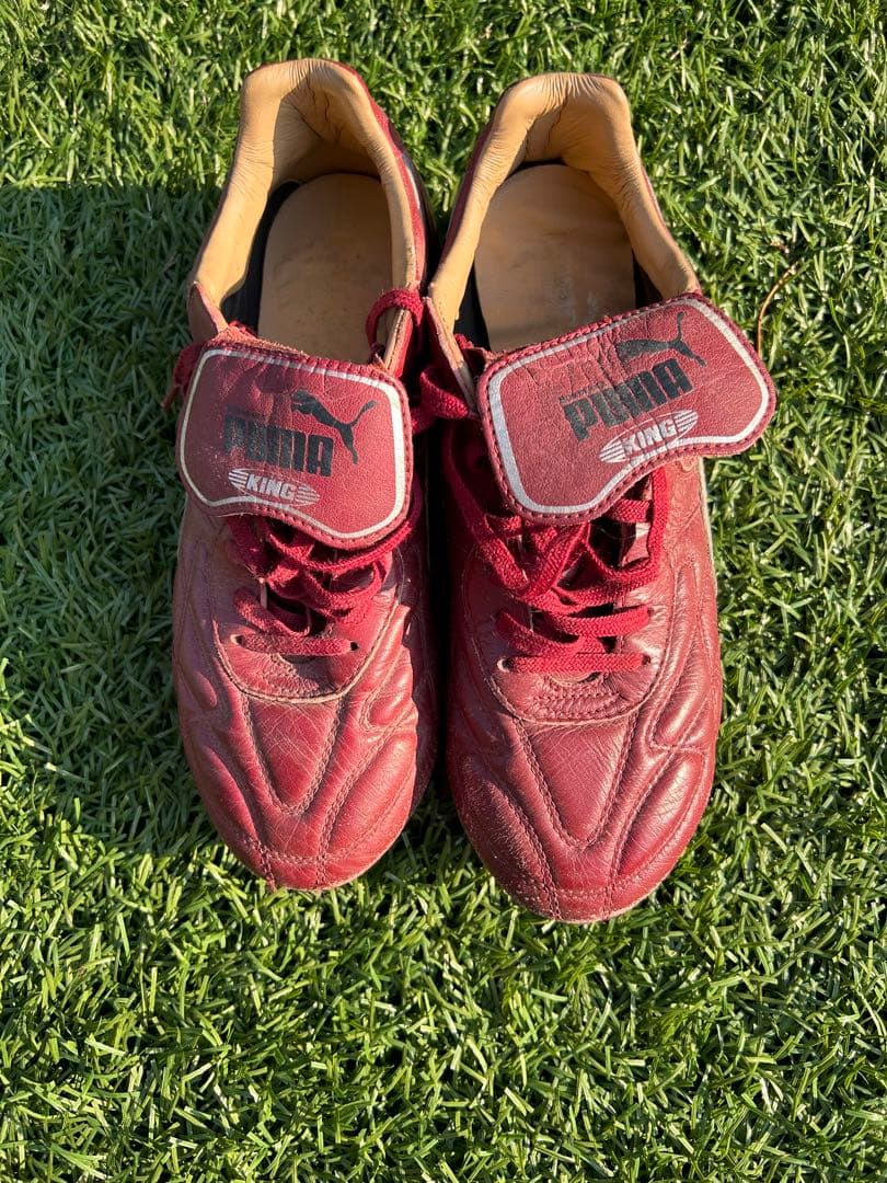PUMA KING 赤 スパイクシューズ 27.0cm