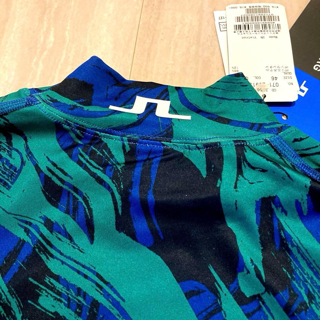J.LINDEBERG 長袖ハイネックシャツ メンズ ゴルフウェア秋冬用 M新品