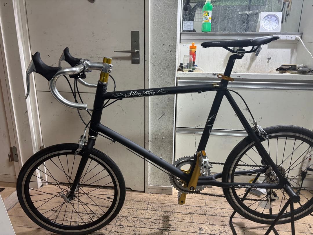 Silver Ring ミニベロロード自転車 ブラック