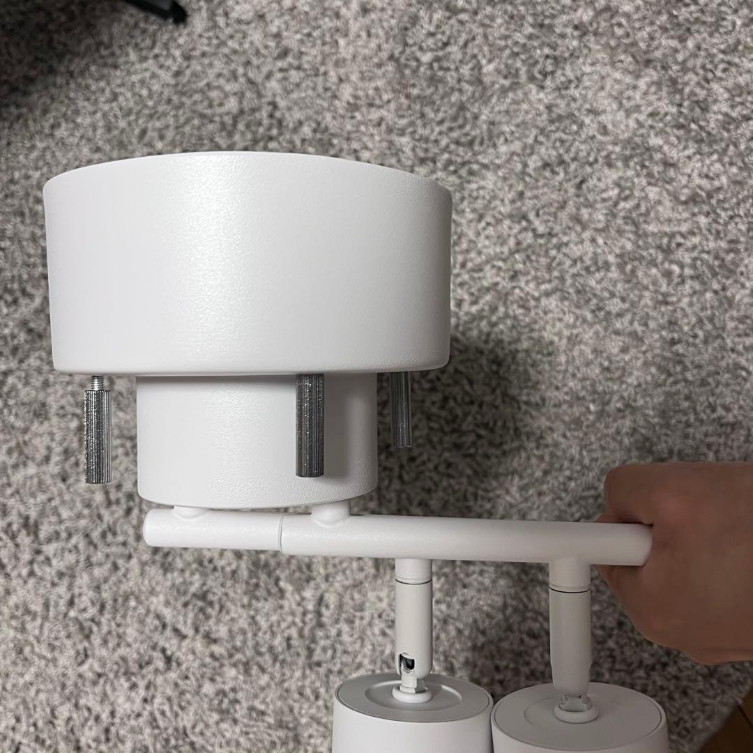 【美品】Pirlamp LEDスポットライト4個セット ダクトレール用