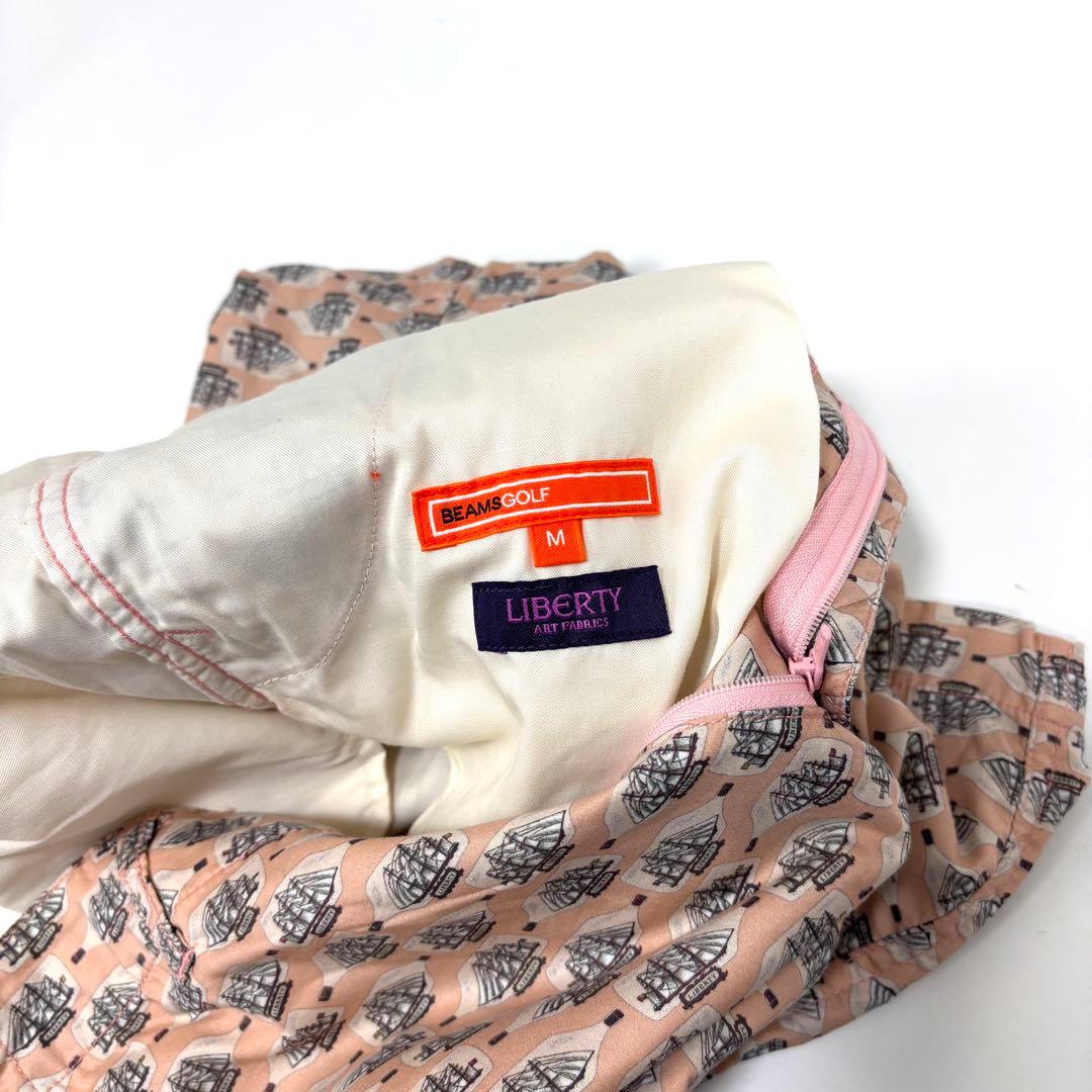 未使用級！BEAMS GOLF LIBERTY ハーフパンツ シ総柄 M
