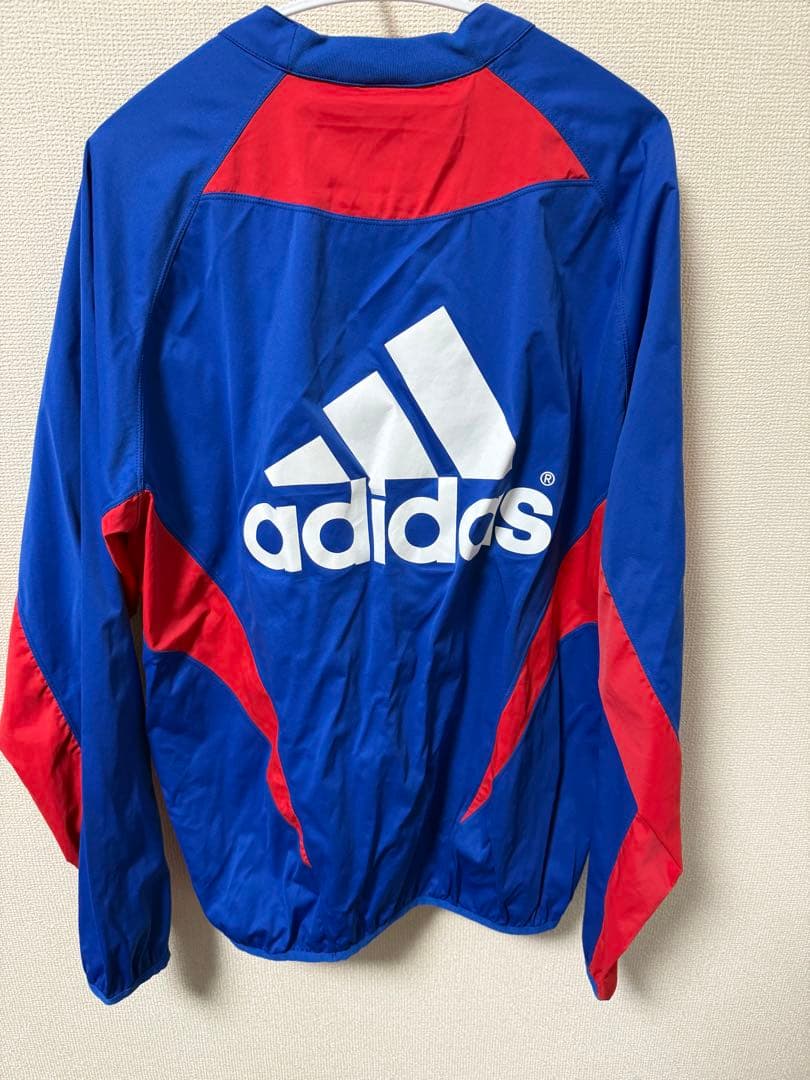 adidas サウナスーツ　上下　アルミ　FC東京