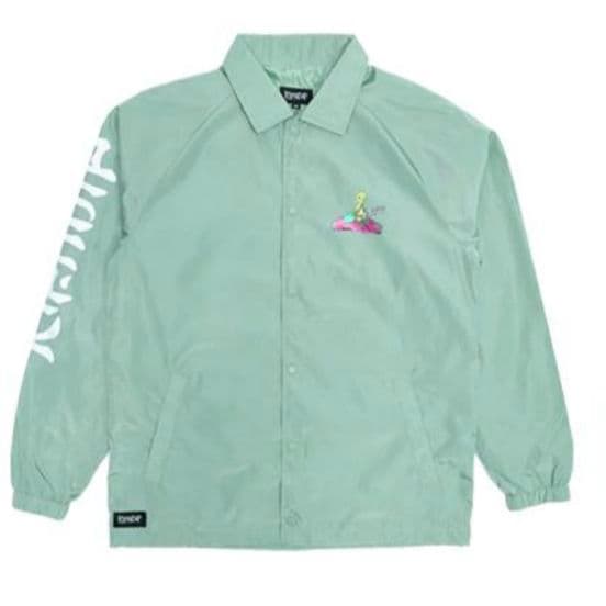 【L】RIPNDIP リップンディップ Runaway コーチジャケット