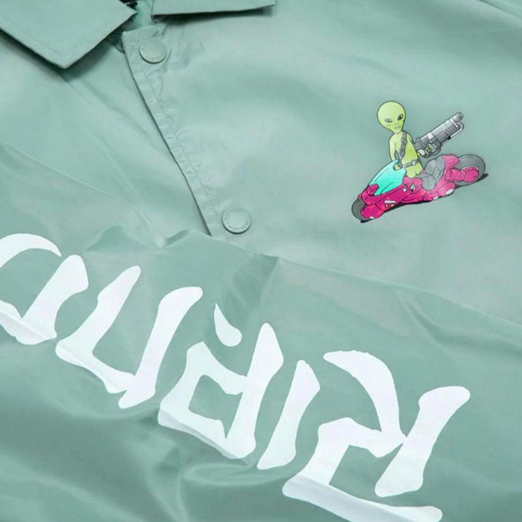 【L】RIPNDIP リップンディップ Runaway コーチジャケット