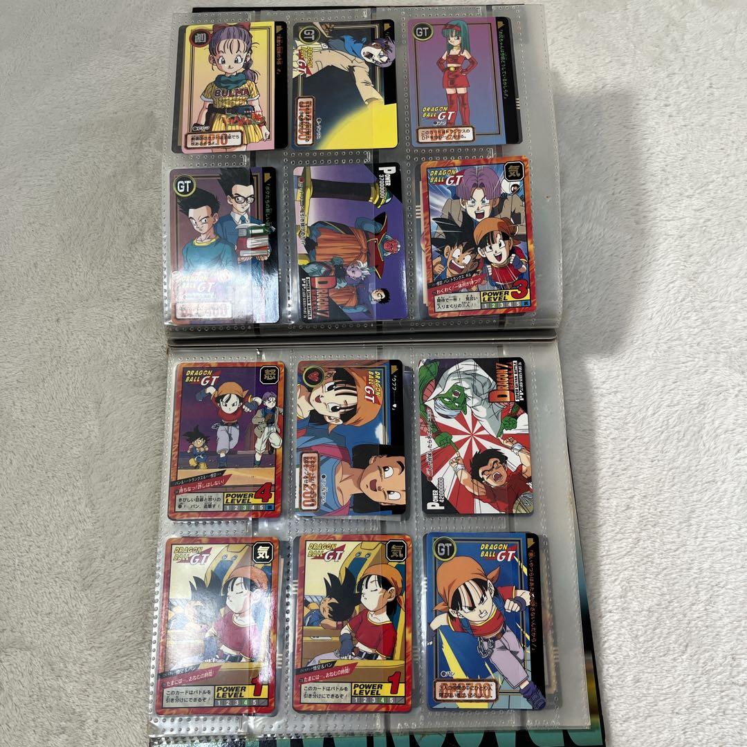 希少 ドラゴンボールGT カードステーション　システムファイル まとめ売り