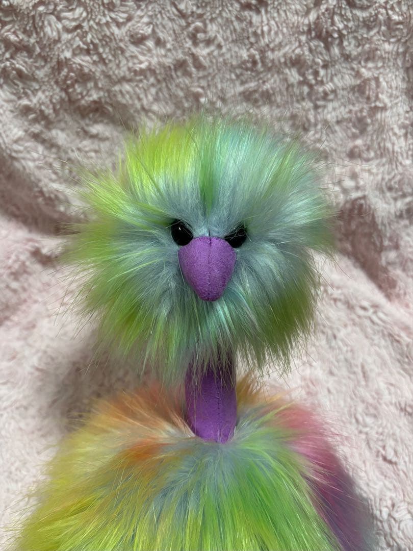 タグ付 ジェリーキャット Pompom Bird Rainbow 虹 Pom 鳥