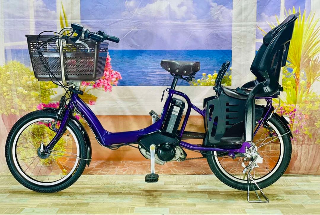 超特価！アンジェリーノ⭐️ブリヂストン子供乗せ電動アシスト自転車Y2683