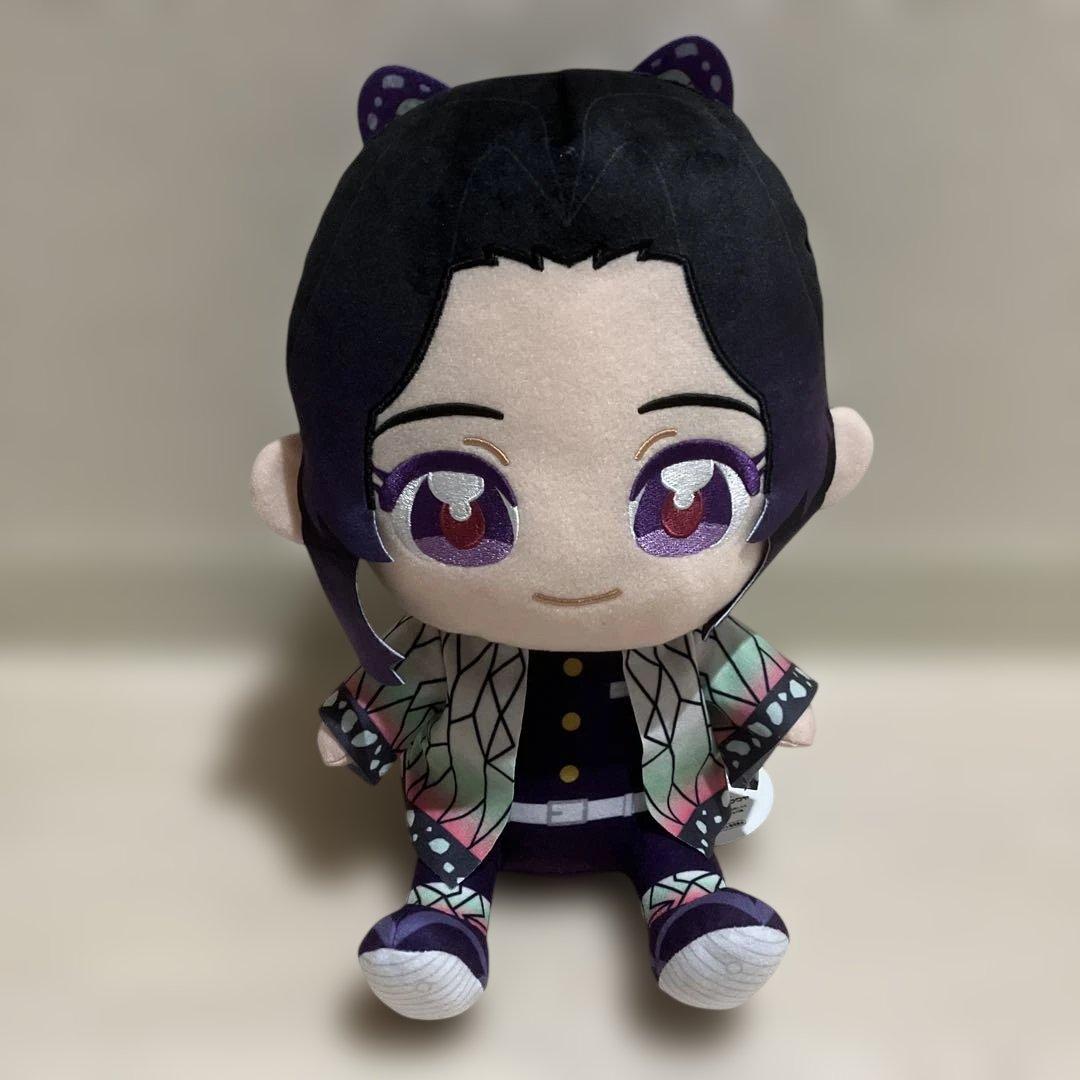 鬼滅の刃 冨岡義勇＆竈門炭治郎＆胡蝶しのぶ＆栗花落カナヲ ぬいぐるみ