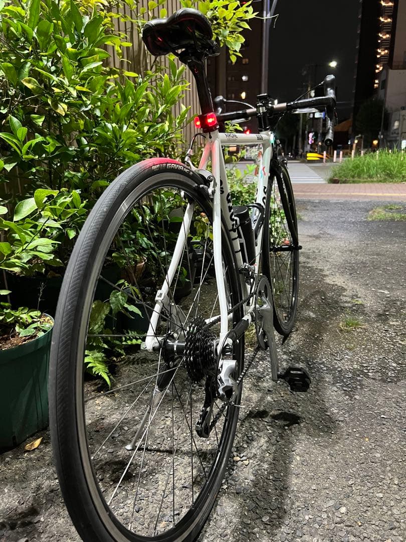 GIOS 4103 ホワイト ロードバイク