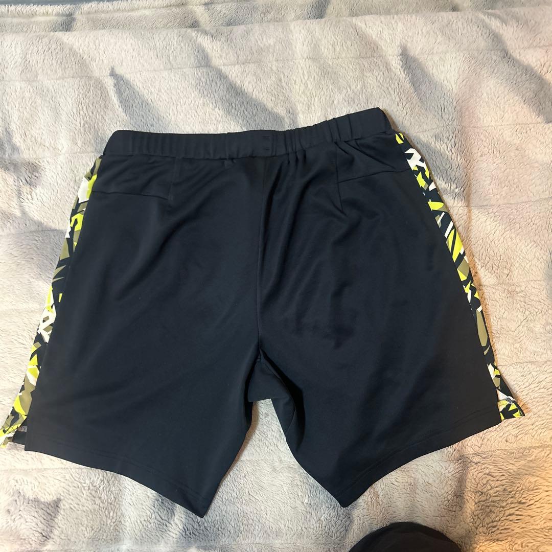 【激レア・美品】ヨネックス　ニットハーフパンツ　日本代表モデル　ブラック　XL