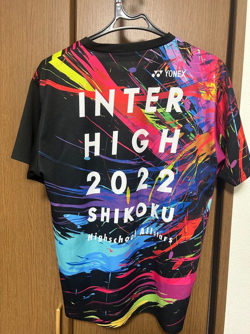 YONEX 四国インターハイ ALLJAPAN2022 tシャツ　Lサイズ