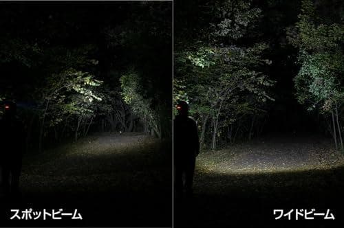GENTOS(ジェントス) LED ヘッドライト USB充電式/単3電池 【明A