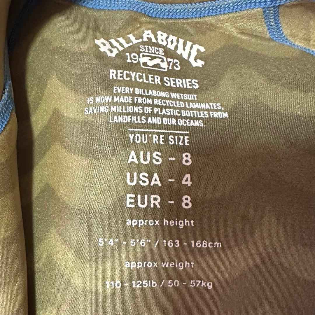 【最終値下】 BILLABONG ビラボン ロンスプ ウェットスーツ